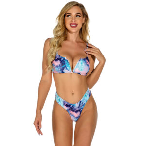 Marbled Splash Bikini