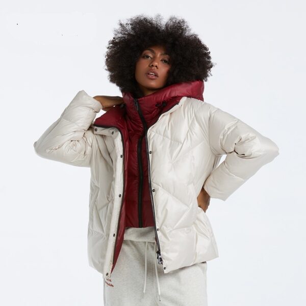 Hooded Puffer Women Jacket