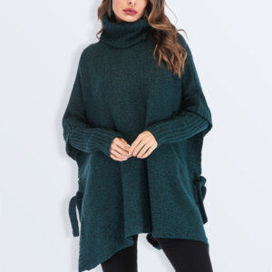 Turtleneck Loose Sweater Knitwear