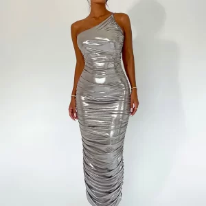 One Shoulder Cocktail Dress